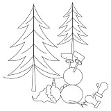 pine tree snowman e2e 001